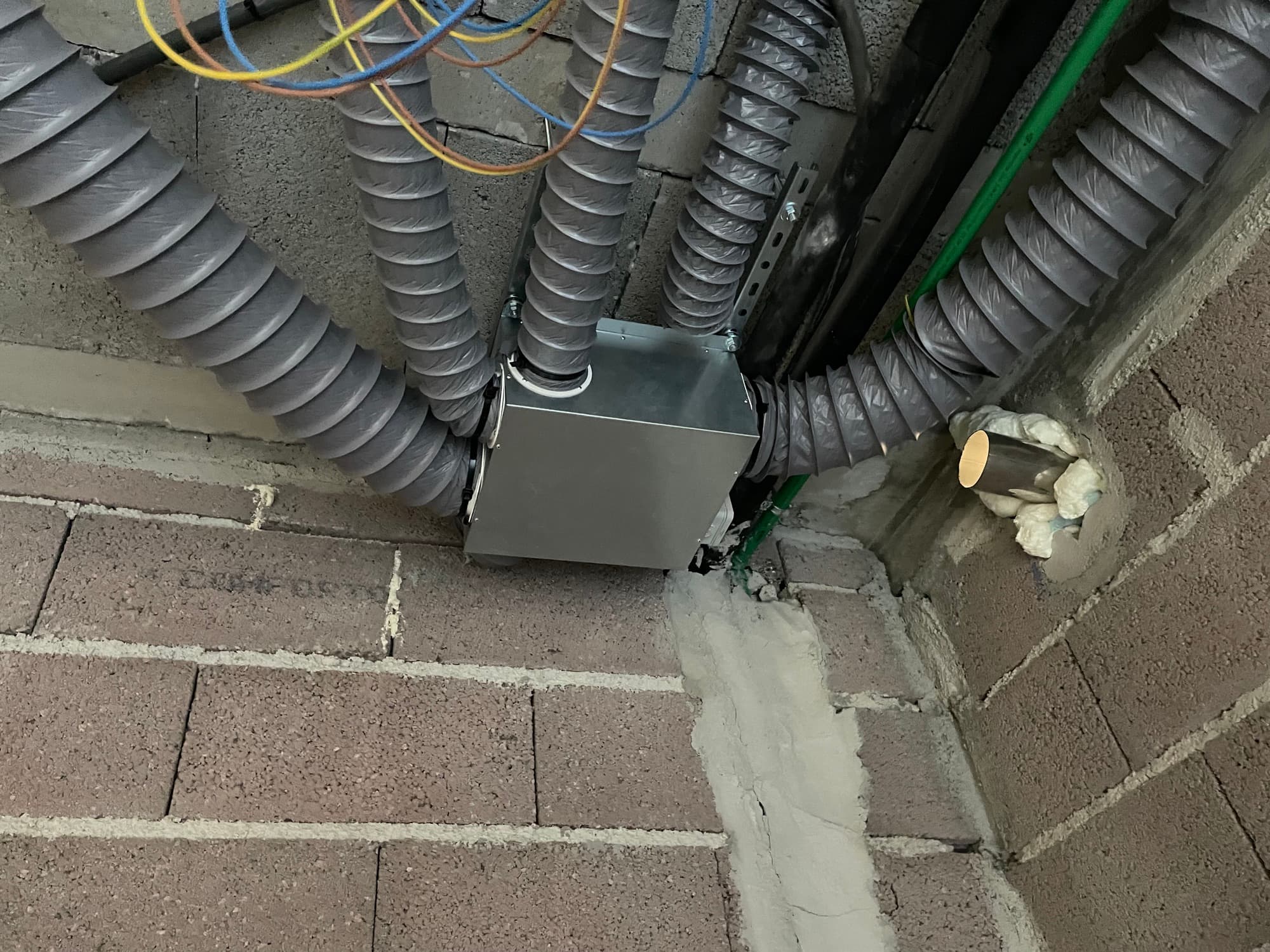 Sistema de Ventilação (VMC) - imagem de execução